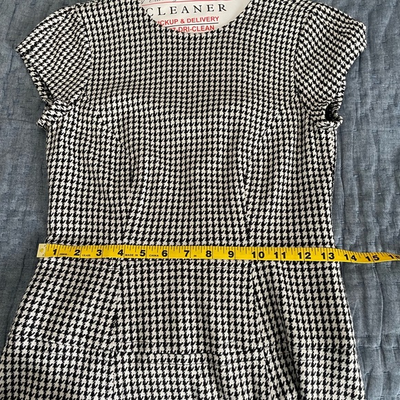 Nanette Lepore Size 2 Black and White Gingham Dress - Picture 7 of 8